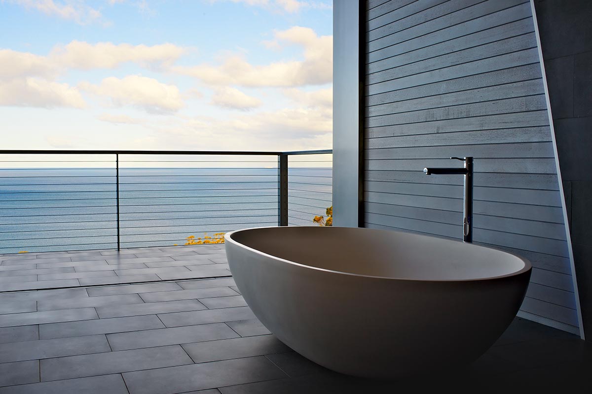 Apaiser Haven Bath at the Lair Tasmania